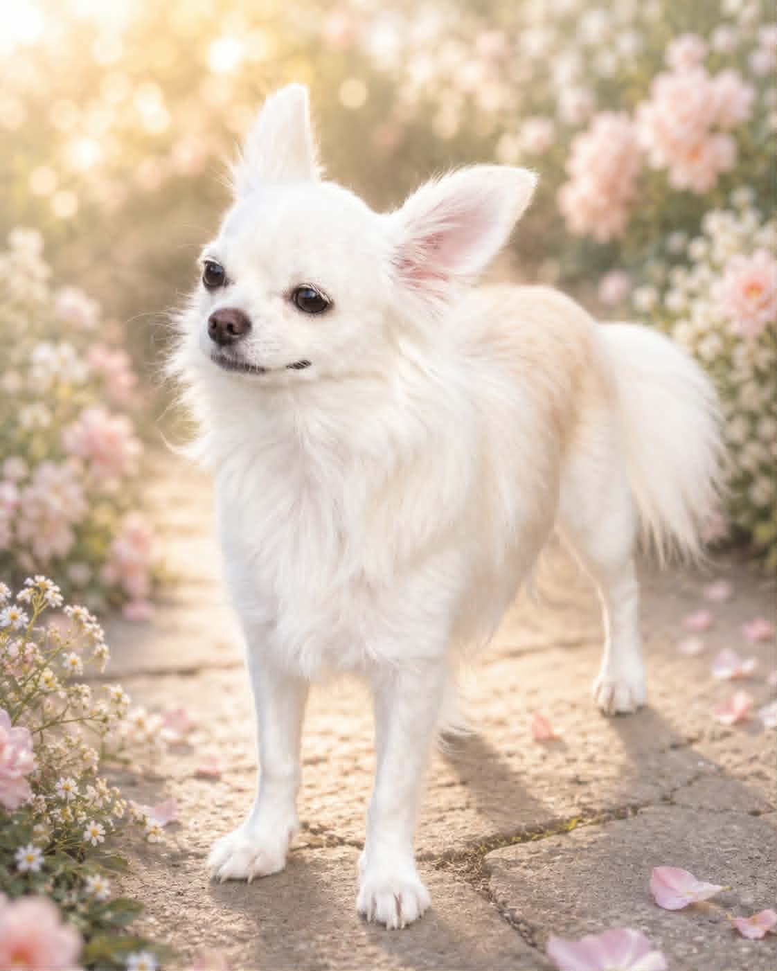 Christi — Cream & White Chihuahua