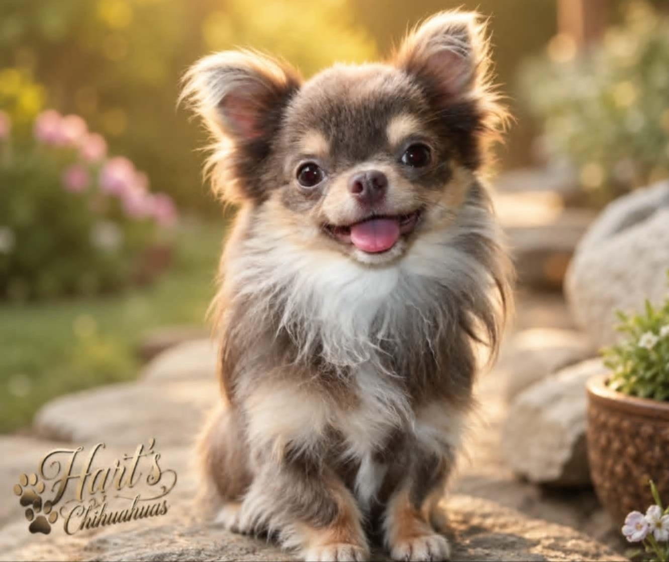 Oso — Chocolate Tri Chihuahua