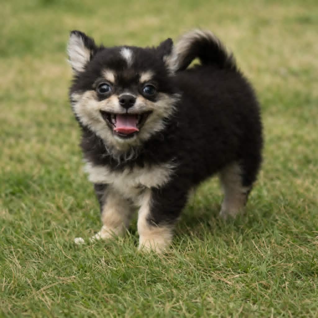 Adorable long coat Chihuahua from our Oklahoma program